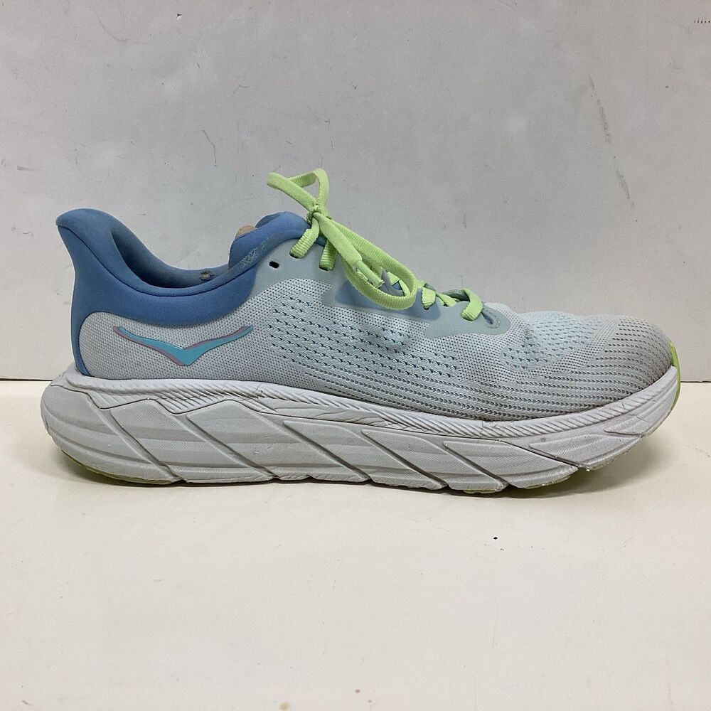 hoka shoes women 9D arahi 7 wide light blue 1147890-ISK